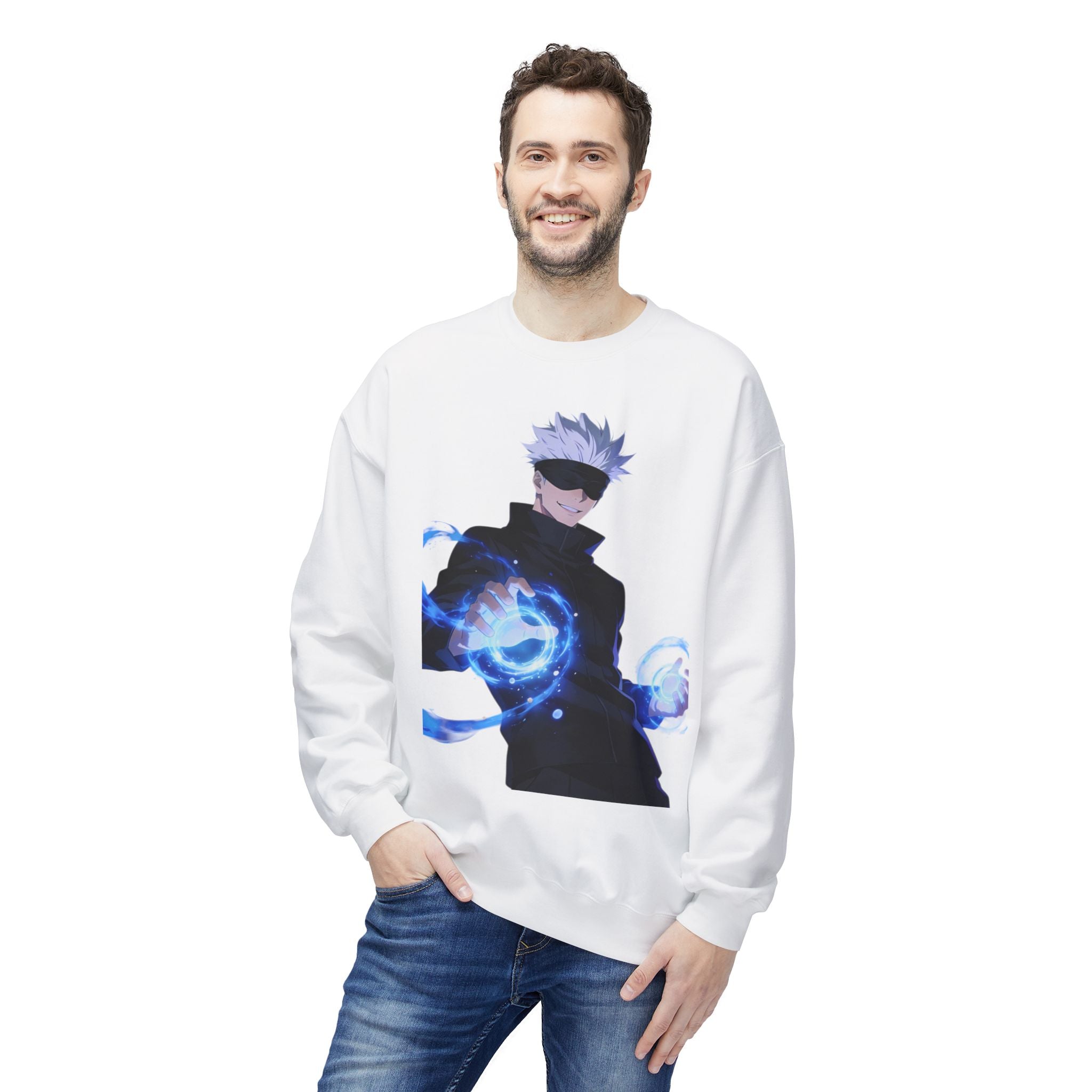 Anime Sweatshirt - Gojo | Premium Graphic Crewneck