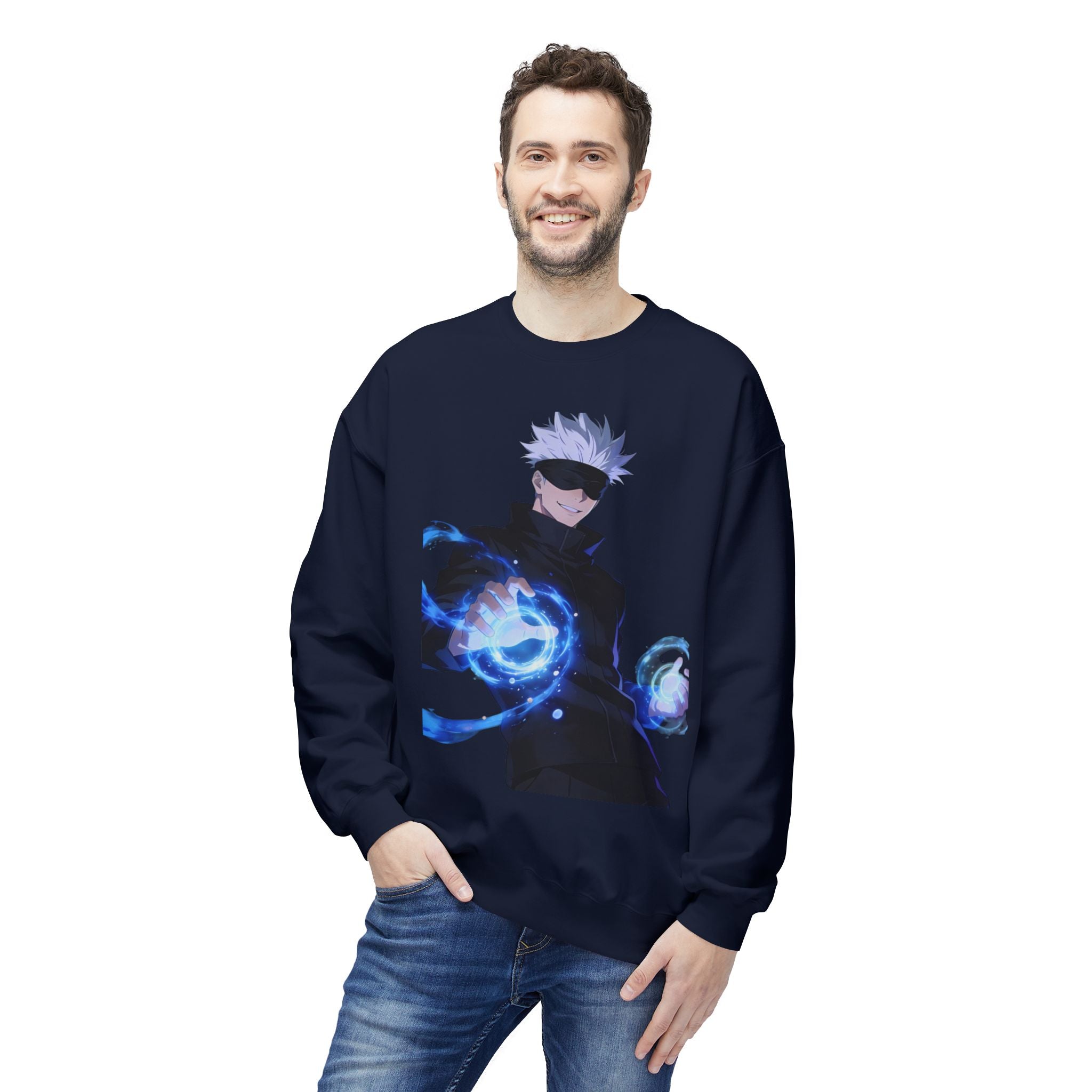 Anime Sweatshirt - Gojo | Premium Graphic Crewneck