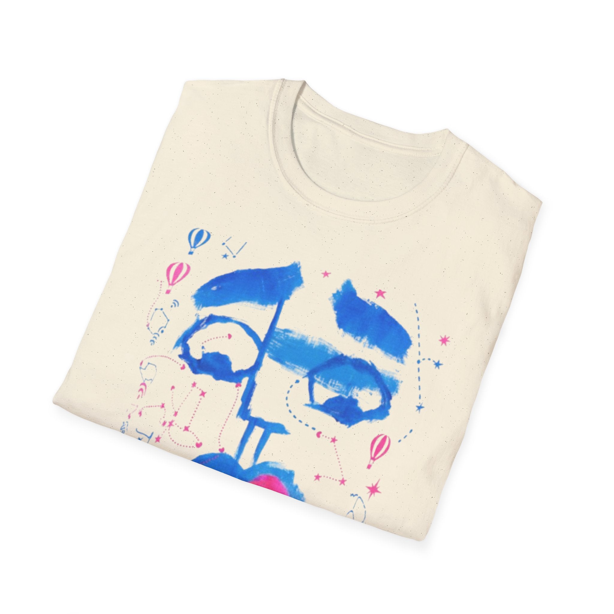 Adventure Awaits T-Shirt — Abstract Face Travel Graphic Tee