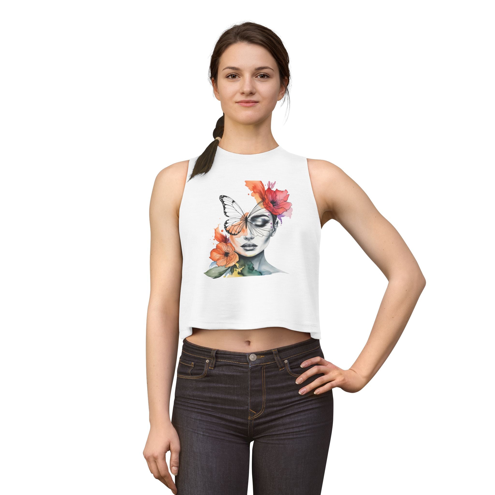 Graphic Crop Top