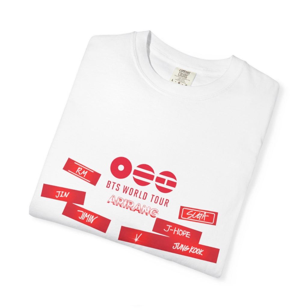 T-Shirt — Red Ribbon World Tour Graphic Tee (BTS World Tour Inspired)