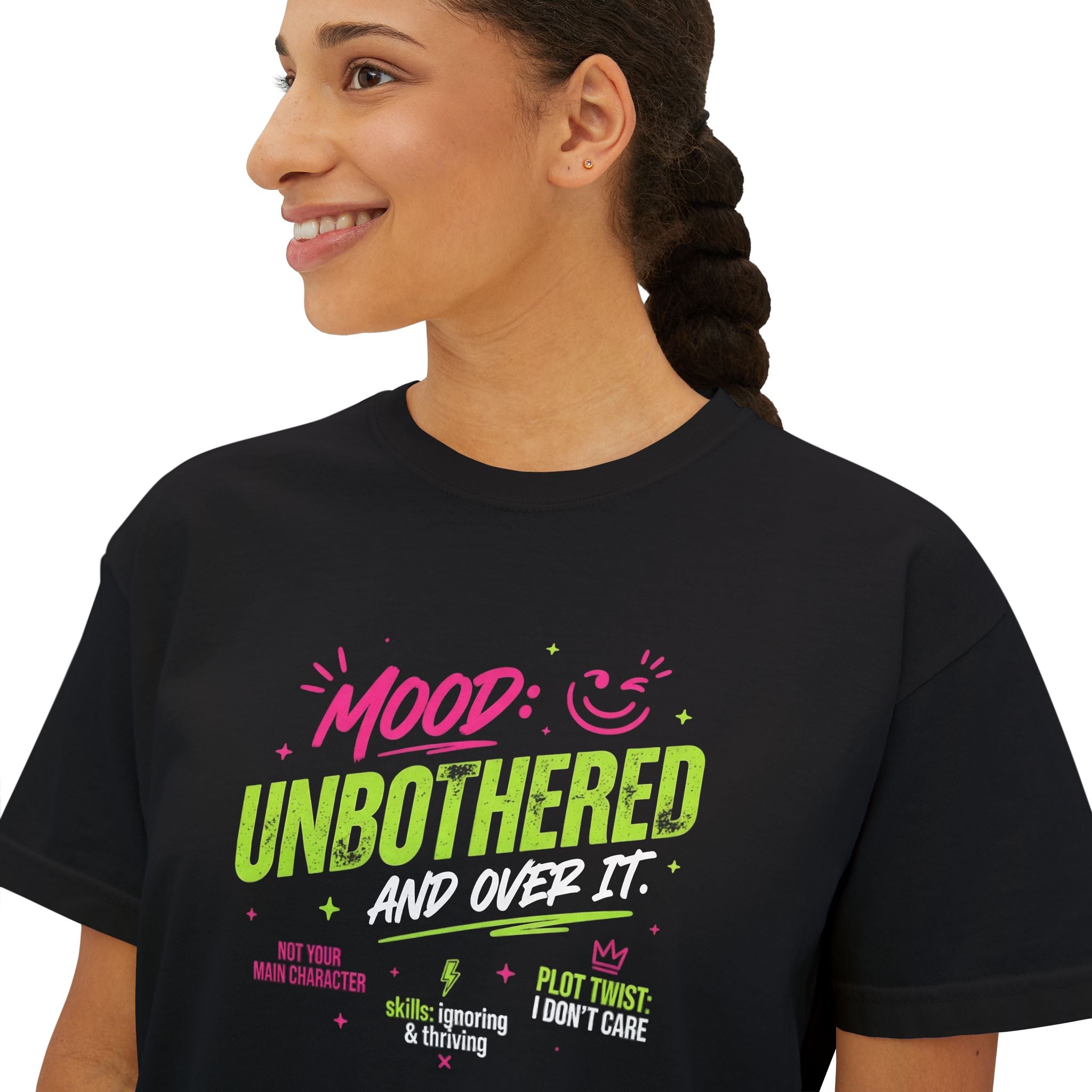 Unbothered & Thriving Aesthetic Graphic Tee