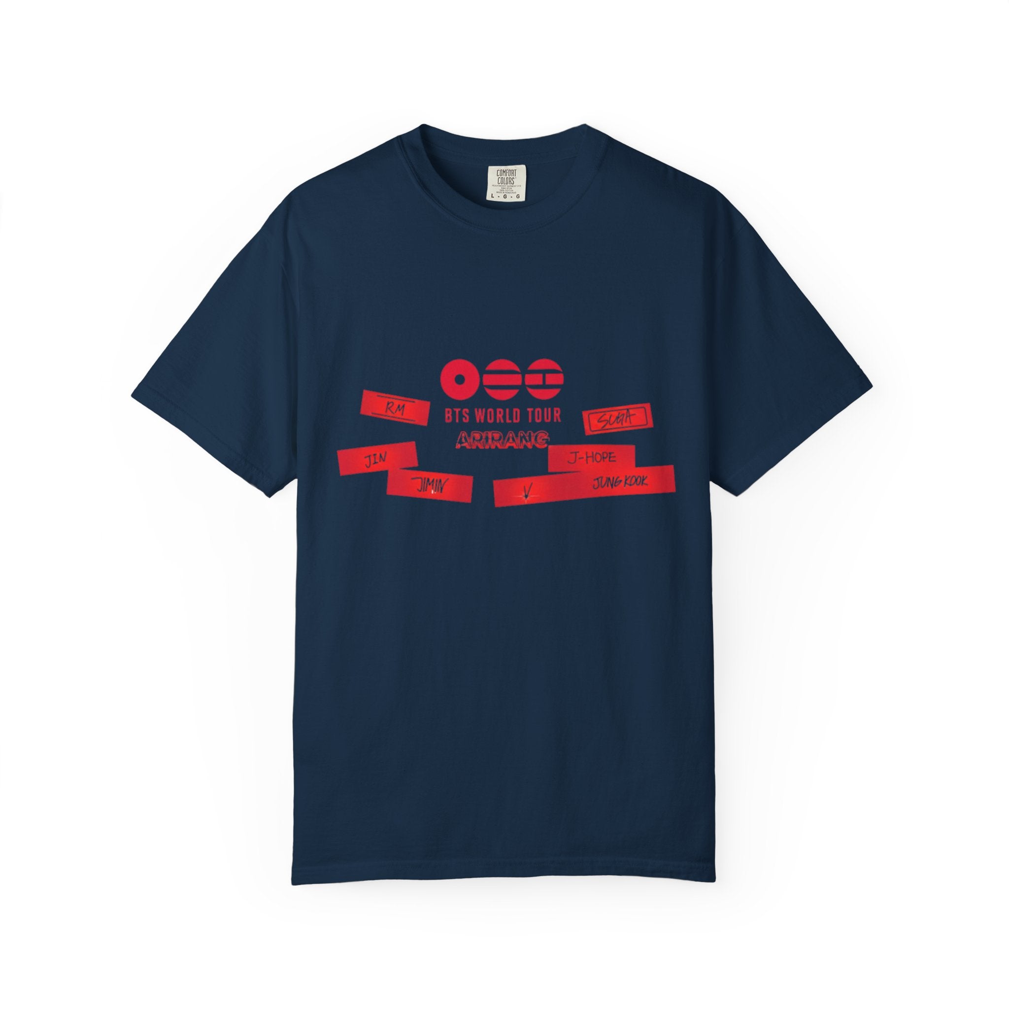 T-Shirt — Red Ribbon World Tour Graphic Tee (BTS World Tour Inspired)