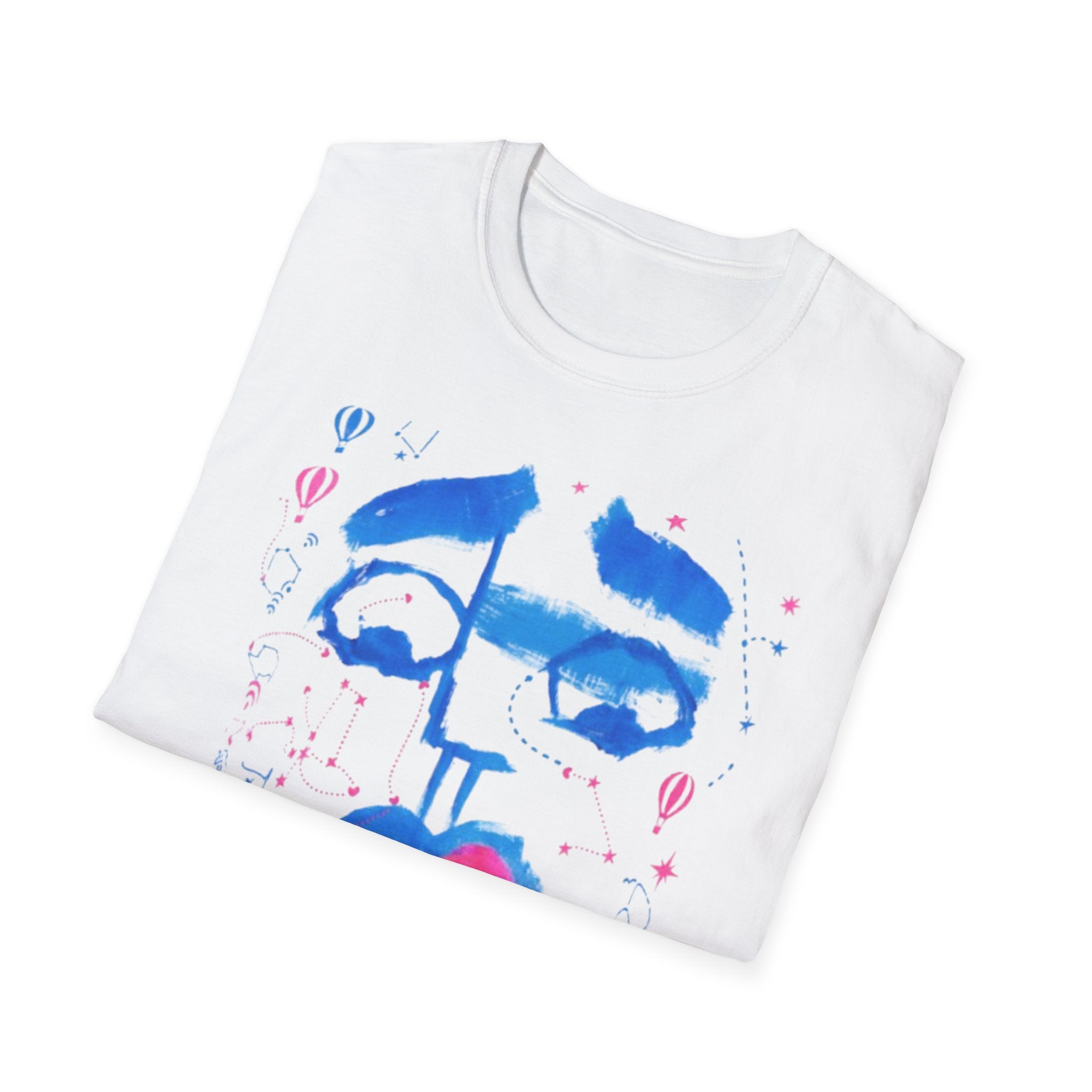 Adventure Awaits T-Shirt — Abstract Face Travel Graphic Tee