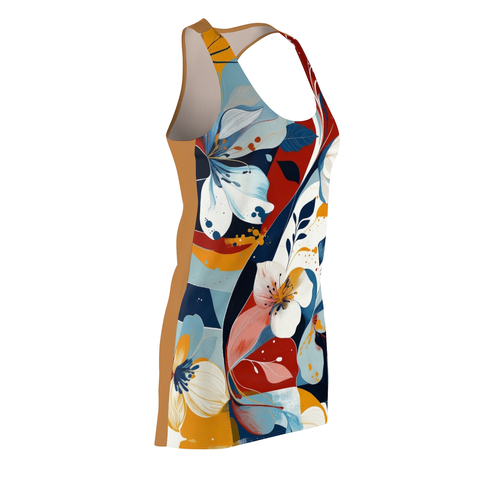 Tropical Floral Summer Dress