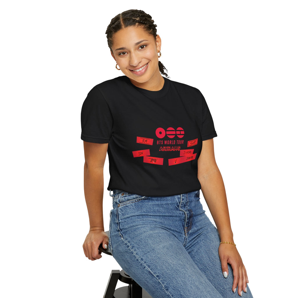 T-Shirt — Red Ribbon World Tour Graphic Tee (BTS World Tour Inspired)