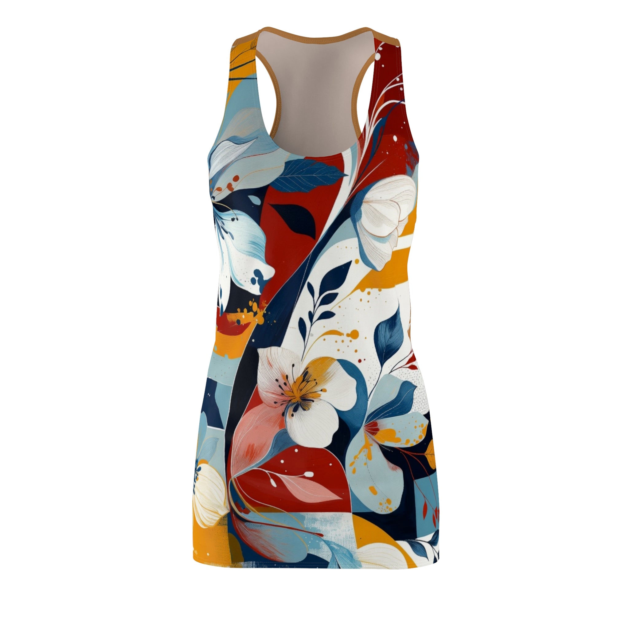 Tropical Floral Summer Dress