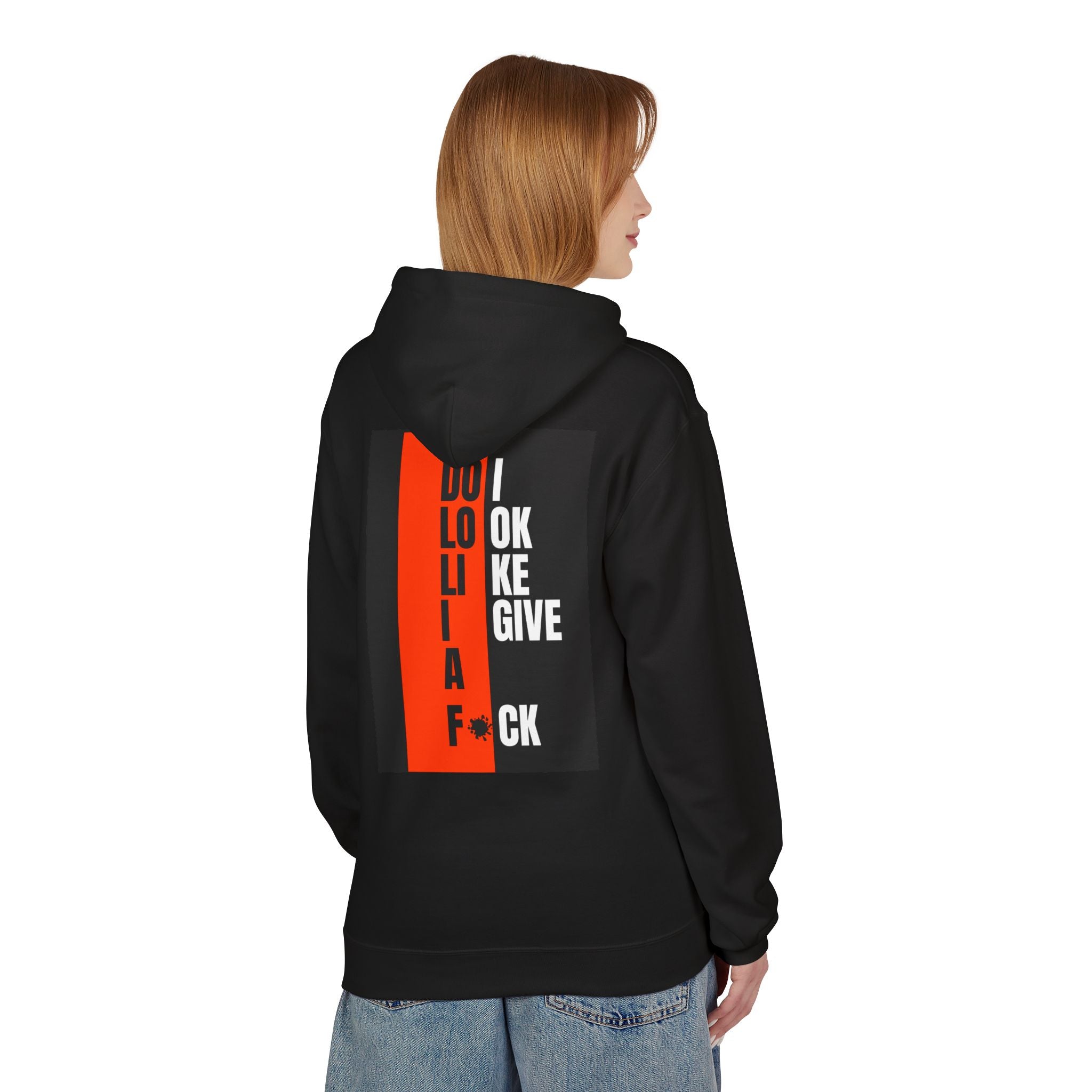 Hoodie — "Do I Look Like I Give a F*ck" Graphic Pullover