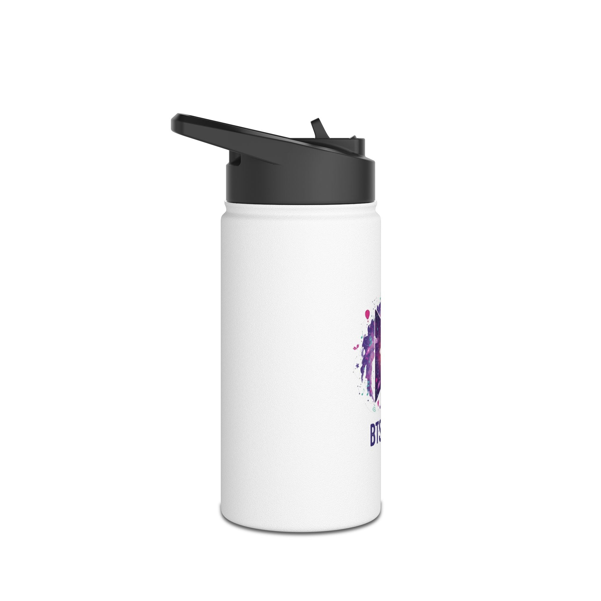 BTS ARMY Stainless Steel Water Bottle — Galaxy Logo Insulated Bottle