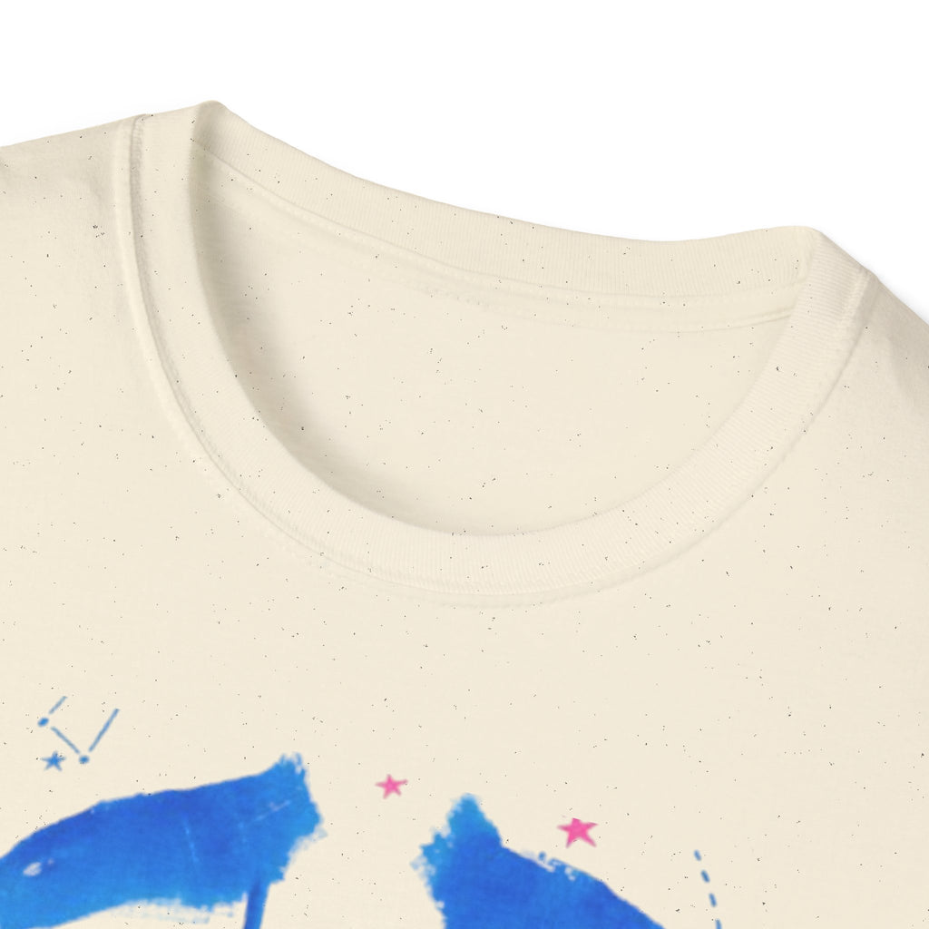 Adventure Awaits T-Shirt — Abstract Face Travel Graphic Tee
