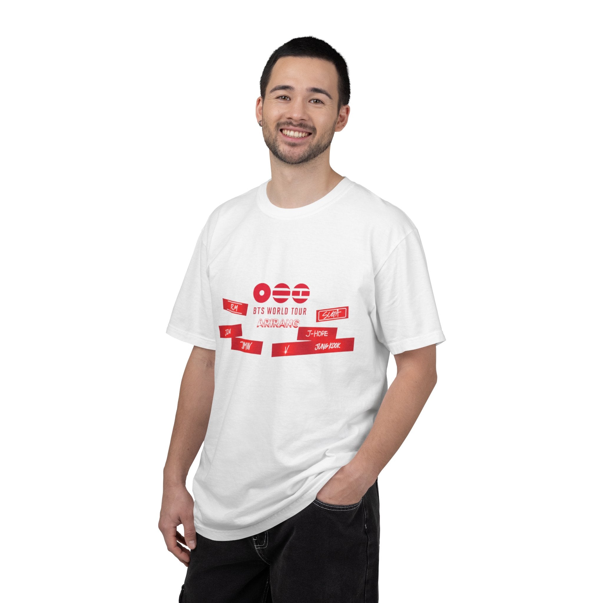 T-Shirt — Red Ribbon World Tour Graphic Tee (BTS World Tour Inspired)