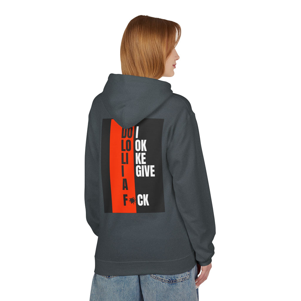 Hoodie — "Do I Look Like I Give a F*ck" Graphic Pullover