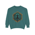 Alien Queen Graphic Sweatshirt — Cosmic Cephalopod Silhouette
